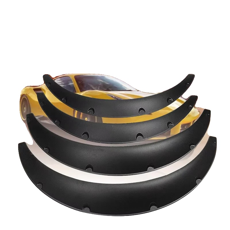 Schutzblechverbreiterungen, Polyurethanmaterial, Vorderabmessungen 830mm X 365mm, Hinterabmessungen 750mm X 325mm, Universelle Kompatibilität,