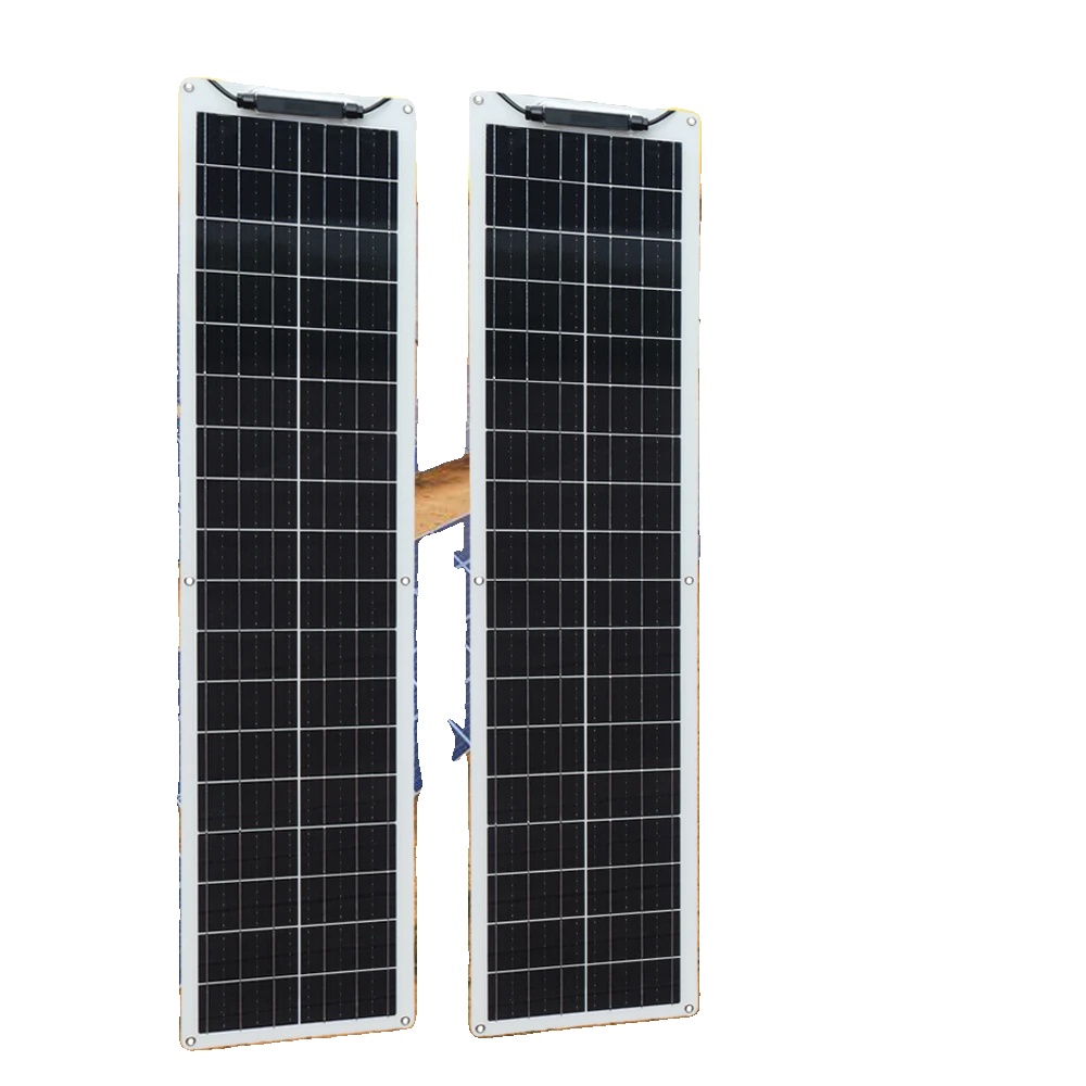 Solarpanel, Flexibles Design, Hohe Effizienz, 100w Kit Weiß