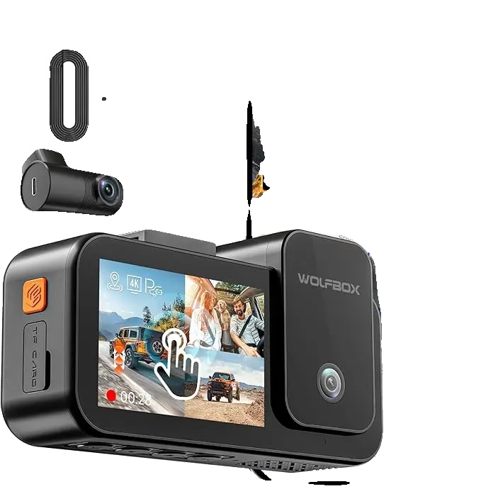 Dashcam, 4k-auflösung, Dreikamerasystem, X5 Mit Hw-kit, Kostenlos 128g Tf-a