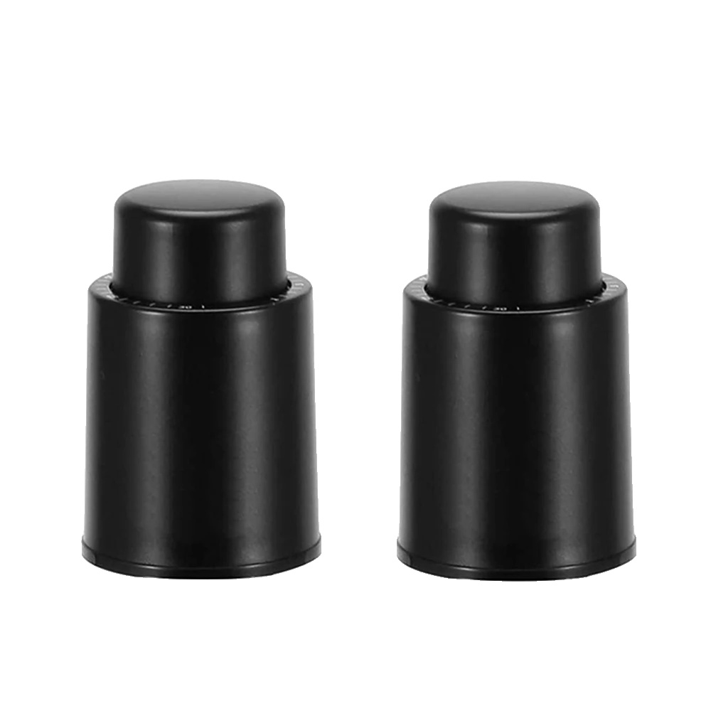 Weinflaschenverschluss, Vakuumdichtung, Wiederverwendbares Design, 2 Pack