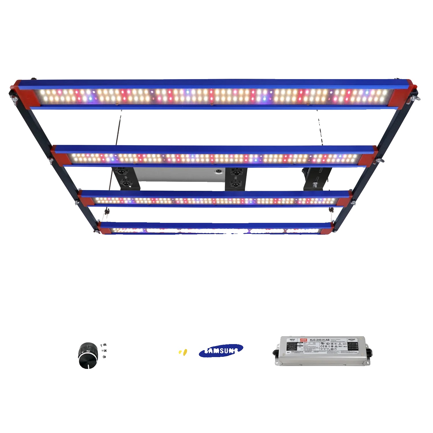 Led Pflanzenwachstumslampe, Vollspektrum, Dimmbar, 320w, Eu