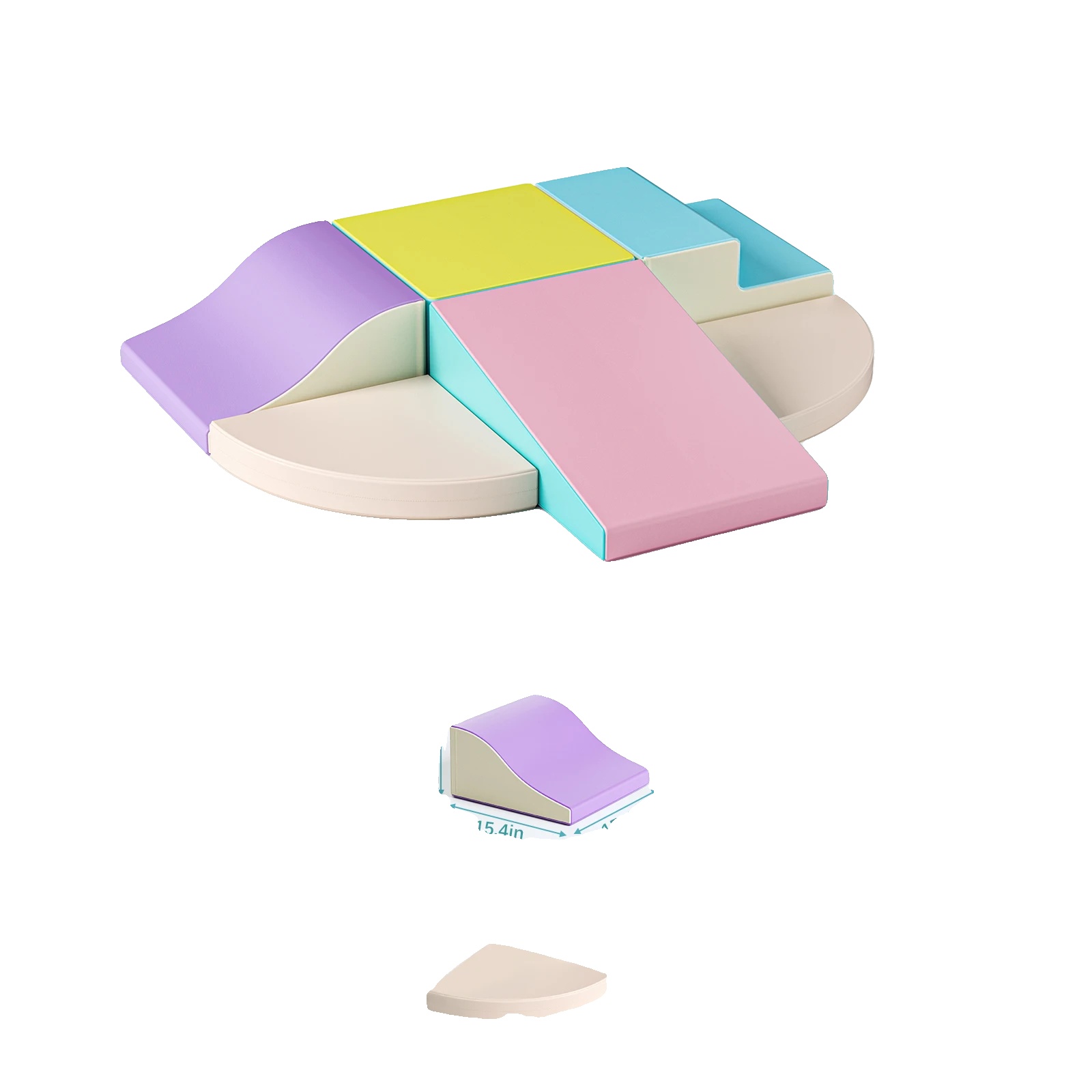 Kletterspielzeug-set, Kreatives Spielen, Kindersichere Materialien, Rosa