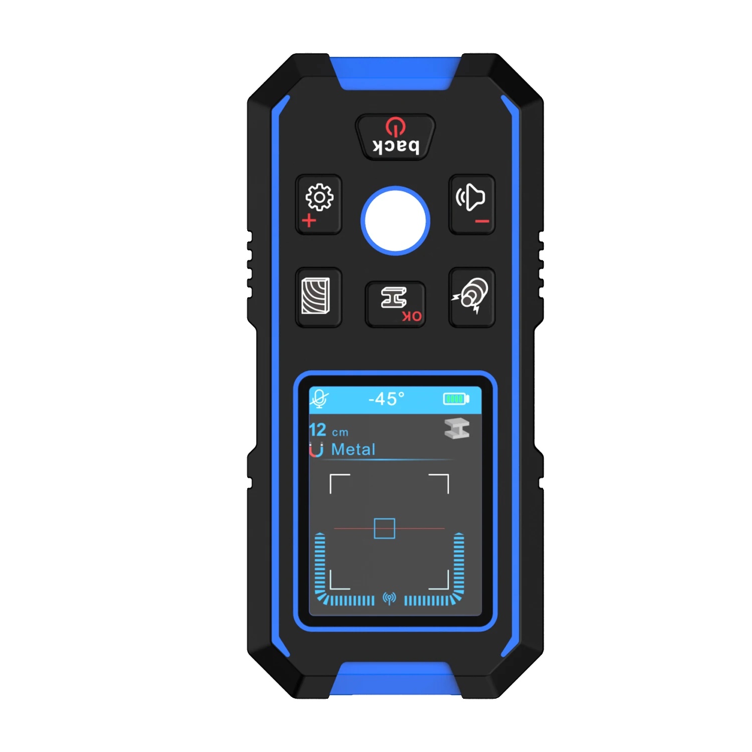 Metall-detektor, Lcd-display, Wiederaufladbare Energie, Nf-518