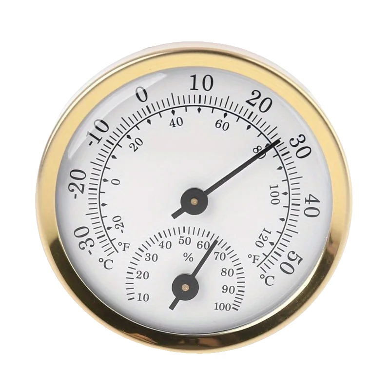 Thermometer Hygrometer, Analoganzeige, Wandmontage-design, 1 Stück
