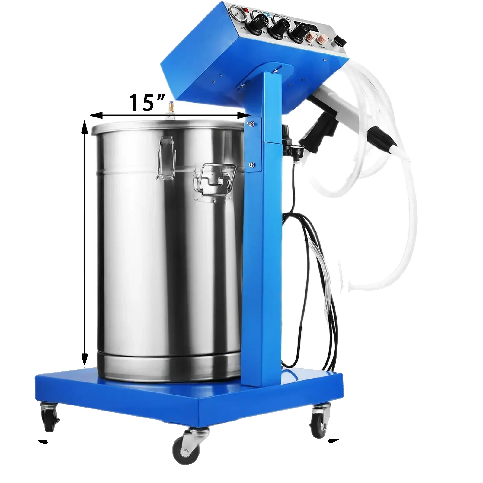 Pulverbeschichtungsgerät, 450g/min Durchfluss, 45l Trichter, 220v, 220v-240v Eu-stecker