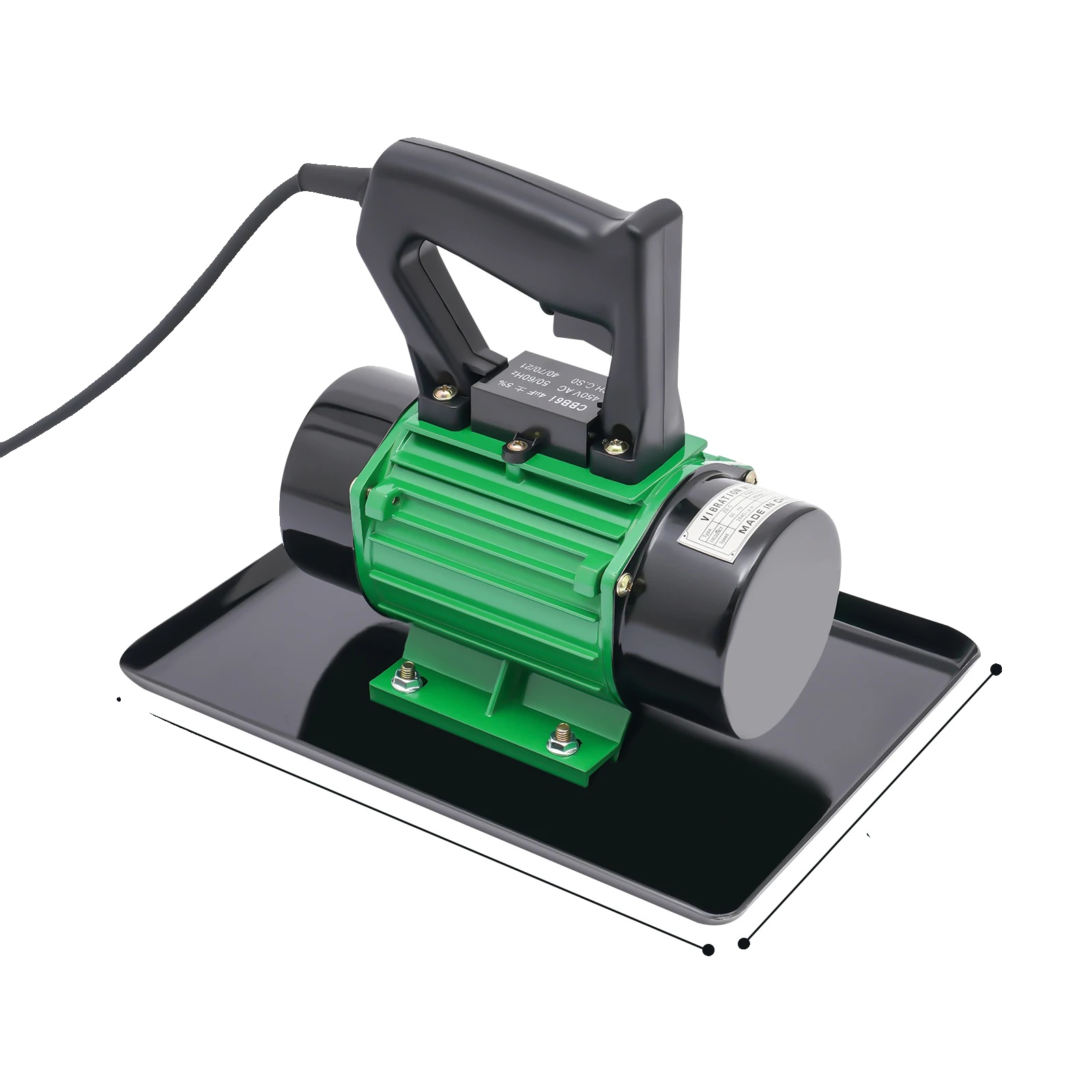 Betonvibrationsmotor, Hochgeschwindigkeitsbetrieb, Langlebige Materialien, Grün