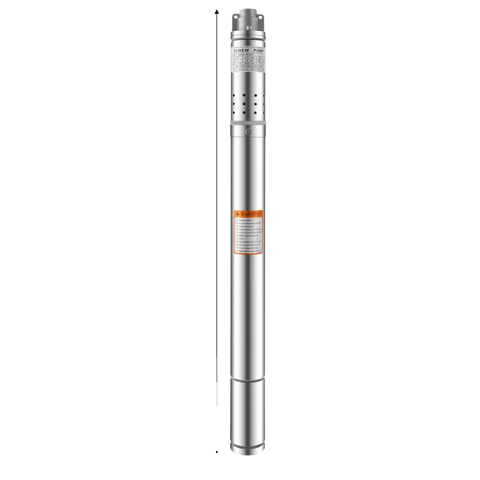 Tiefbrunnenpumpe, Hohe Effizienz, Langlebige Konstruktion, 220v, Eu