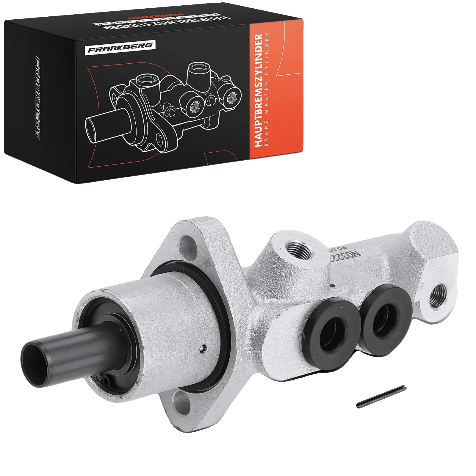 Bremsen-hauptzylinder, Durchmesser 23,81 Mm, 2 Montageschrauben, Gewindegröße 2xm10x1,0, 2 Anschlüsse, Kompatibel Mit Volvo S40 I Und V40 Kombi