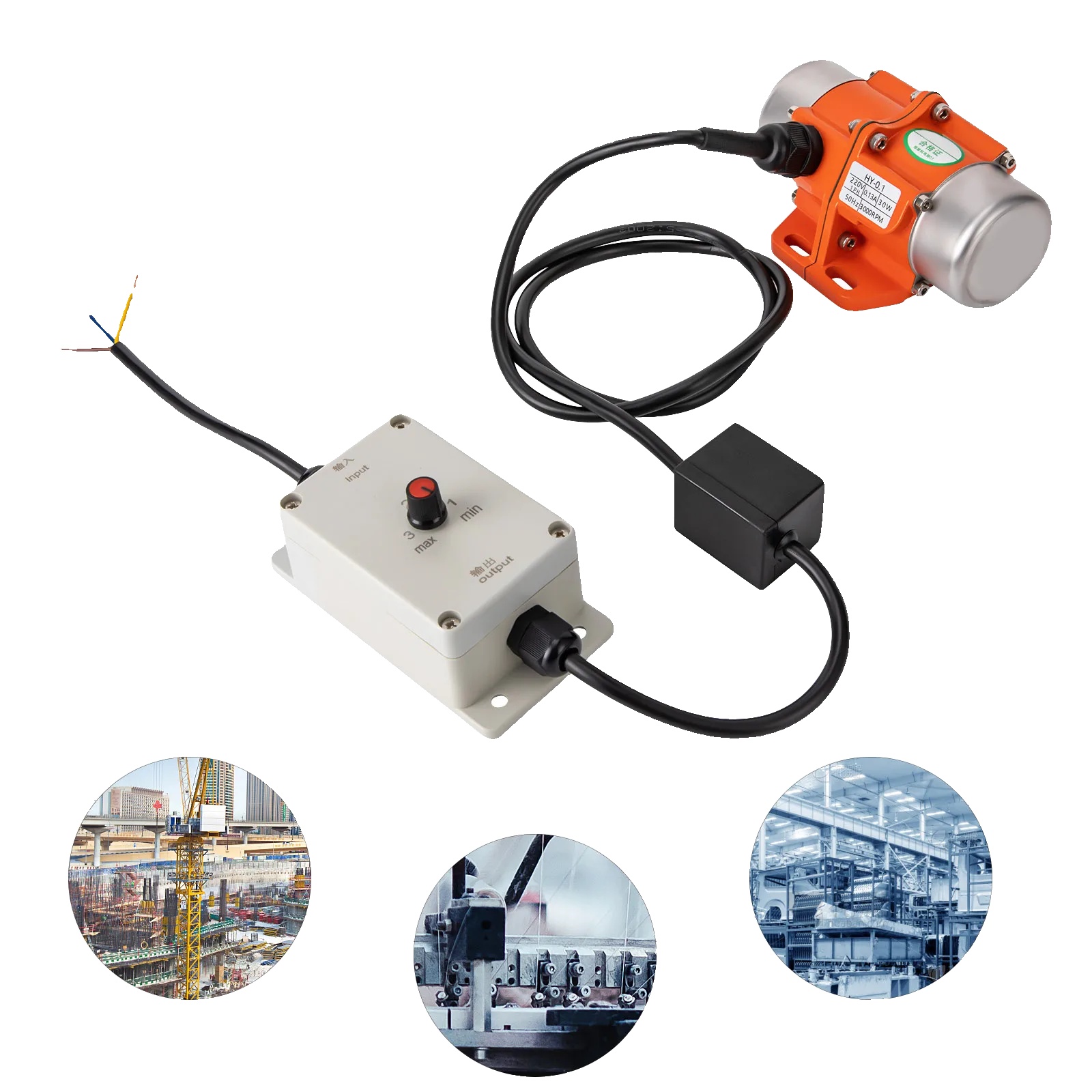 Vibrationsmotor, 30w Leistung, 3000 U/min Geschwindigkeit, Ip65 Schutz