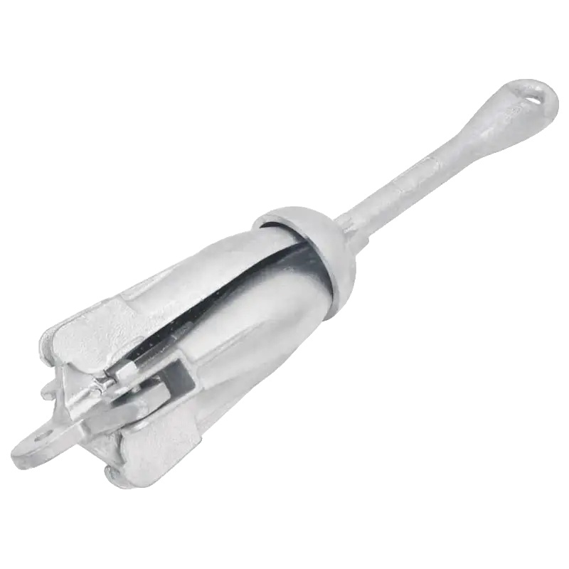 Faltanker, Gusseisenkonstruktion, Leicht Zu Reinigendes Design, Silber