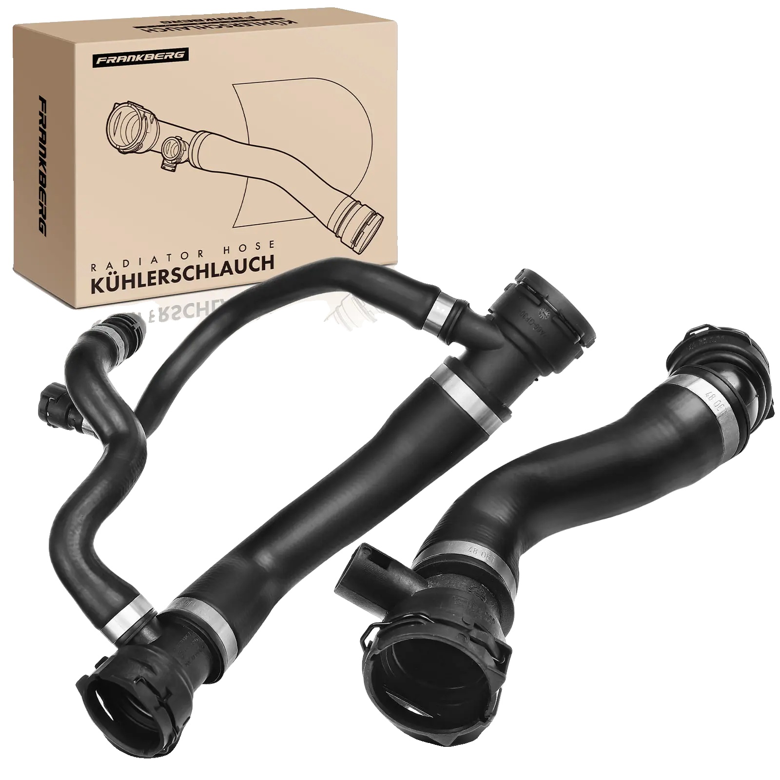 Kühleranschluss, Innendurchmesser 32 Mm, Kompatibel Mit Automodellen, Material Epdm-gummi, Oem-nummern 17127546064, 67197