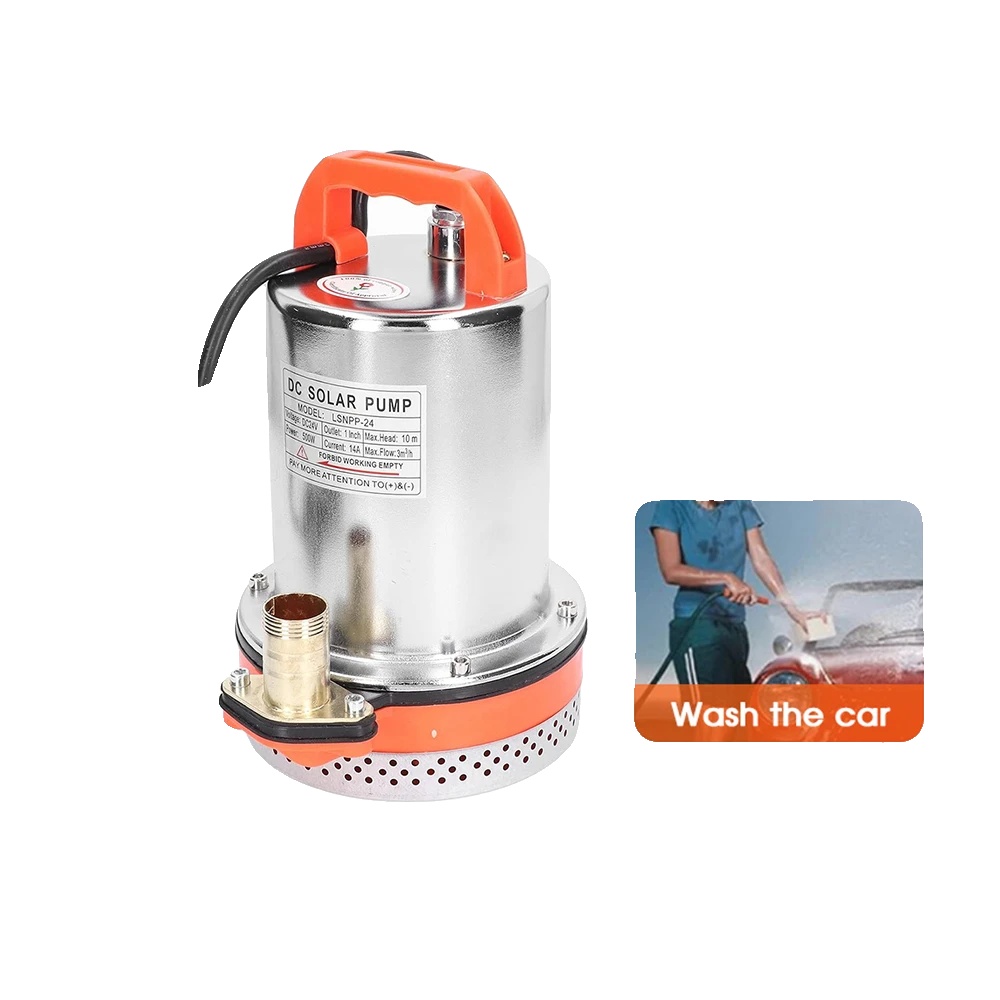 Tauchwasserpumpe, 12v Dc, Maximale Förderhöhe 6m, Auslassdurchmesser 1 Zoll, 2,5m Kabel, Geeignet Für Bewässerung