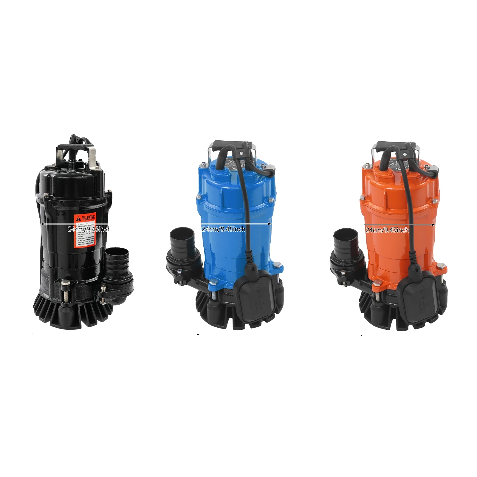 Tauchpumpe Für Abwasser, Hohe Effizienz, Langlebige Konstruktion, 750w-a, Blau