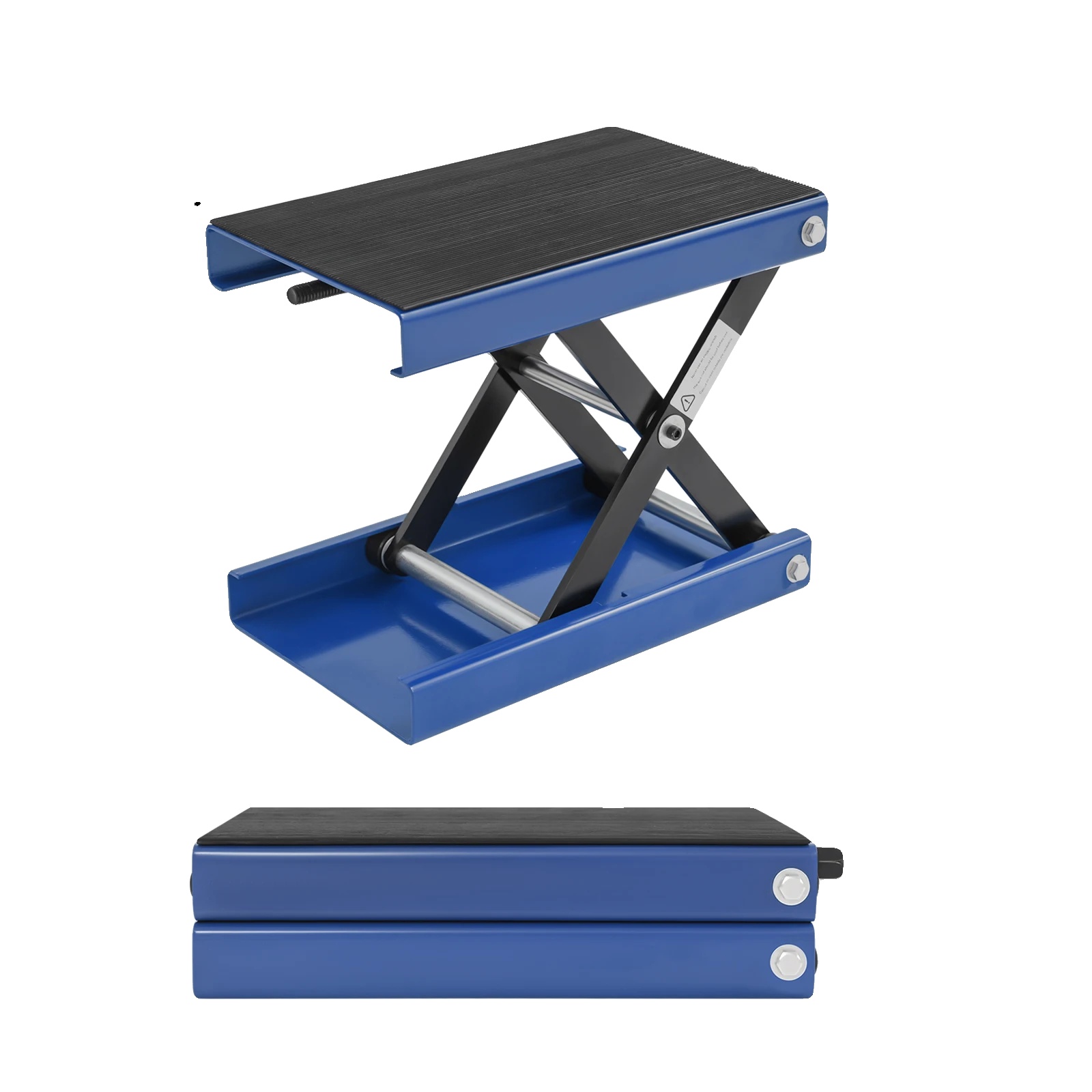 Motorradhebebühne, Höhenverstellbar, 500 Kg Tragfähigkeit, Blau