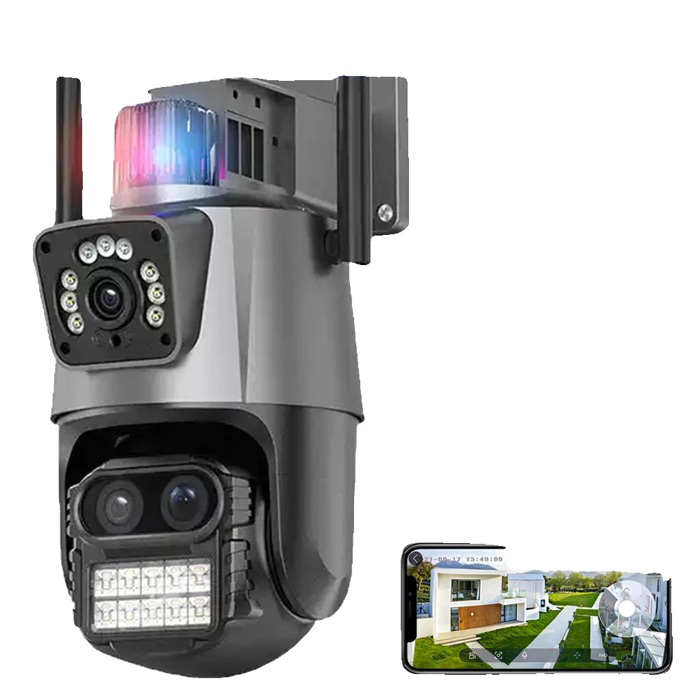 Ip-kamera, 12mp Auflösung, 360° Sichtwinkel, 12mp Keine Sd-karte, Eu-stecker-f