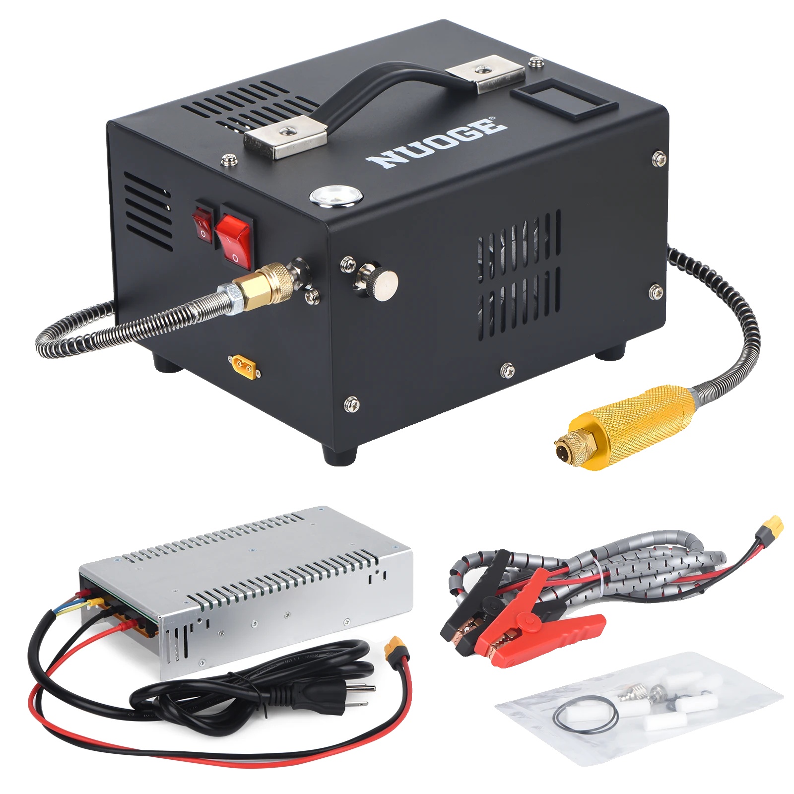 Pcp-luftkompressor, Maximale Druckstärke Von 4500psi, Led-temperaturanzeige, 220v Eu-a220v Eu-a
