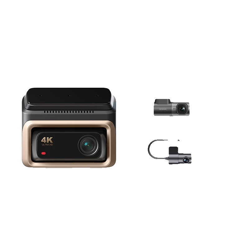 Dashcam, 4k Video, Nachtsicht, 3-kanal, Kein Sd-karten-a