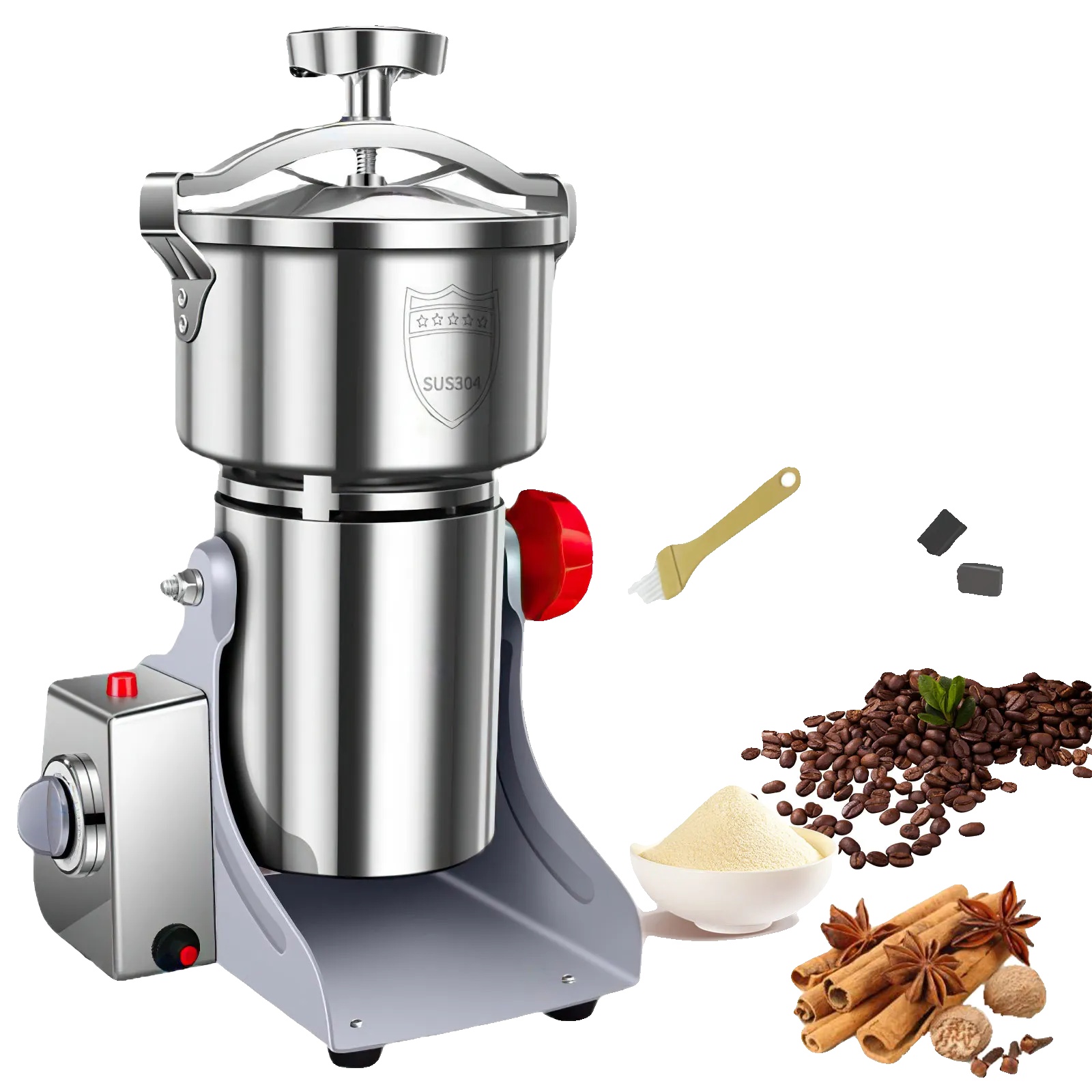 Getreidemühle, 800g Kapazität, Hochgeschwindigkeitsleistung, 800g