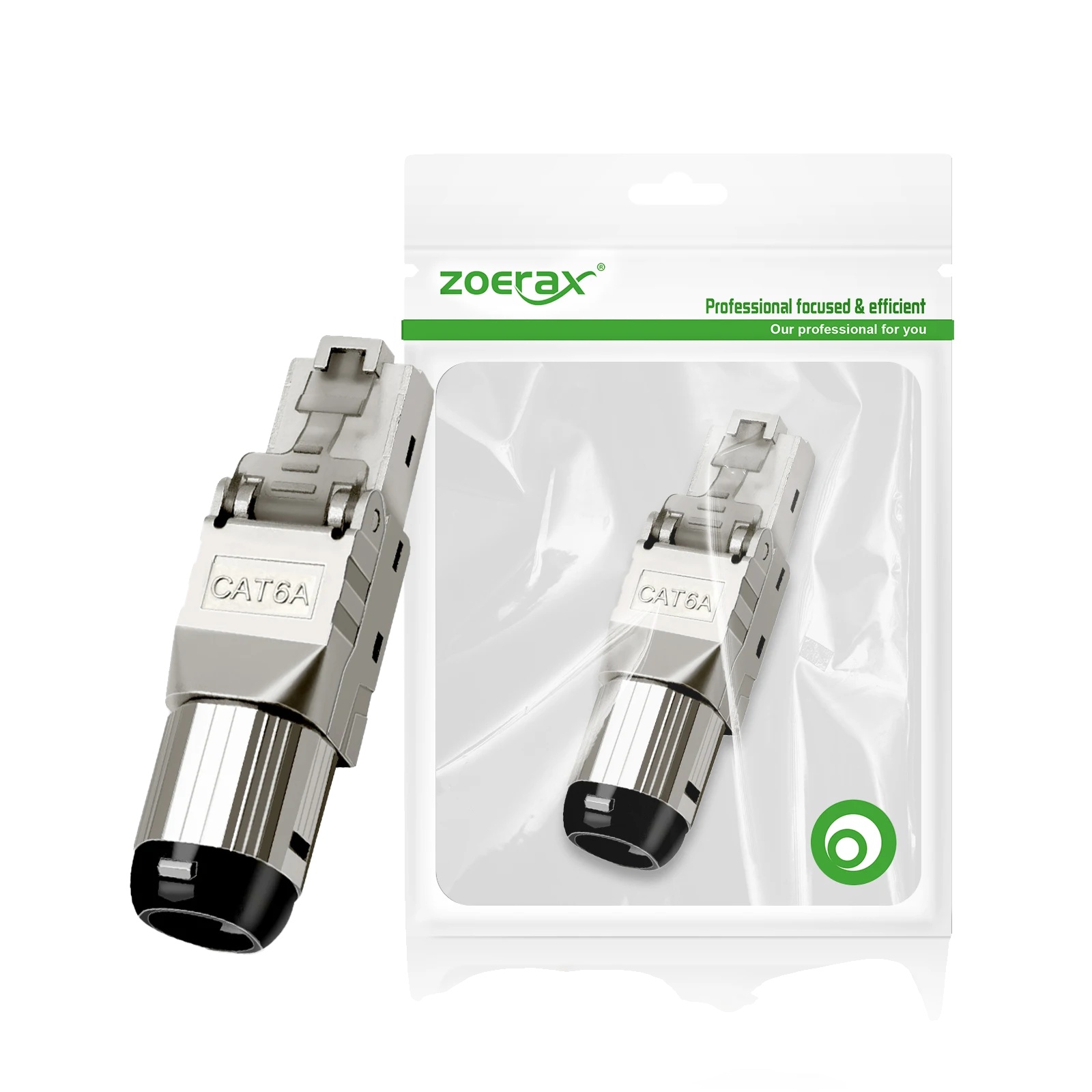Rj45-stecker, Hochgeschwindigkeitsleistung, Breite Kompatibilität, Cat6a, 10stk