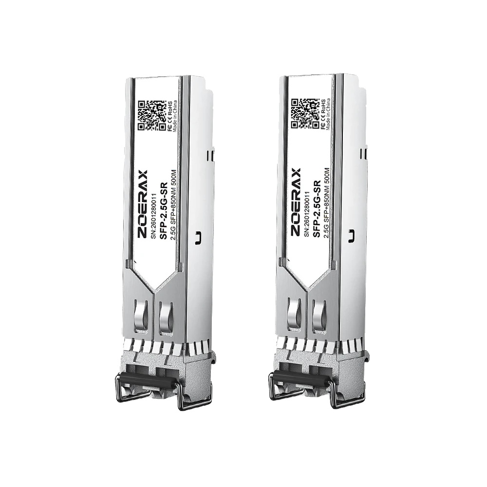 Glasfaser-modul, Hochgeschwindigkeits-datenübertragung, Plug-and-play-design, 2stk 2.5g
