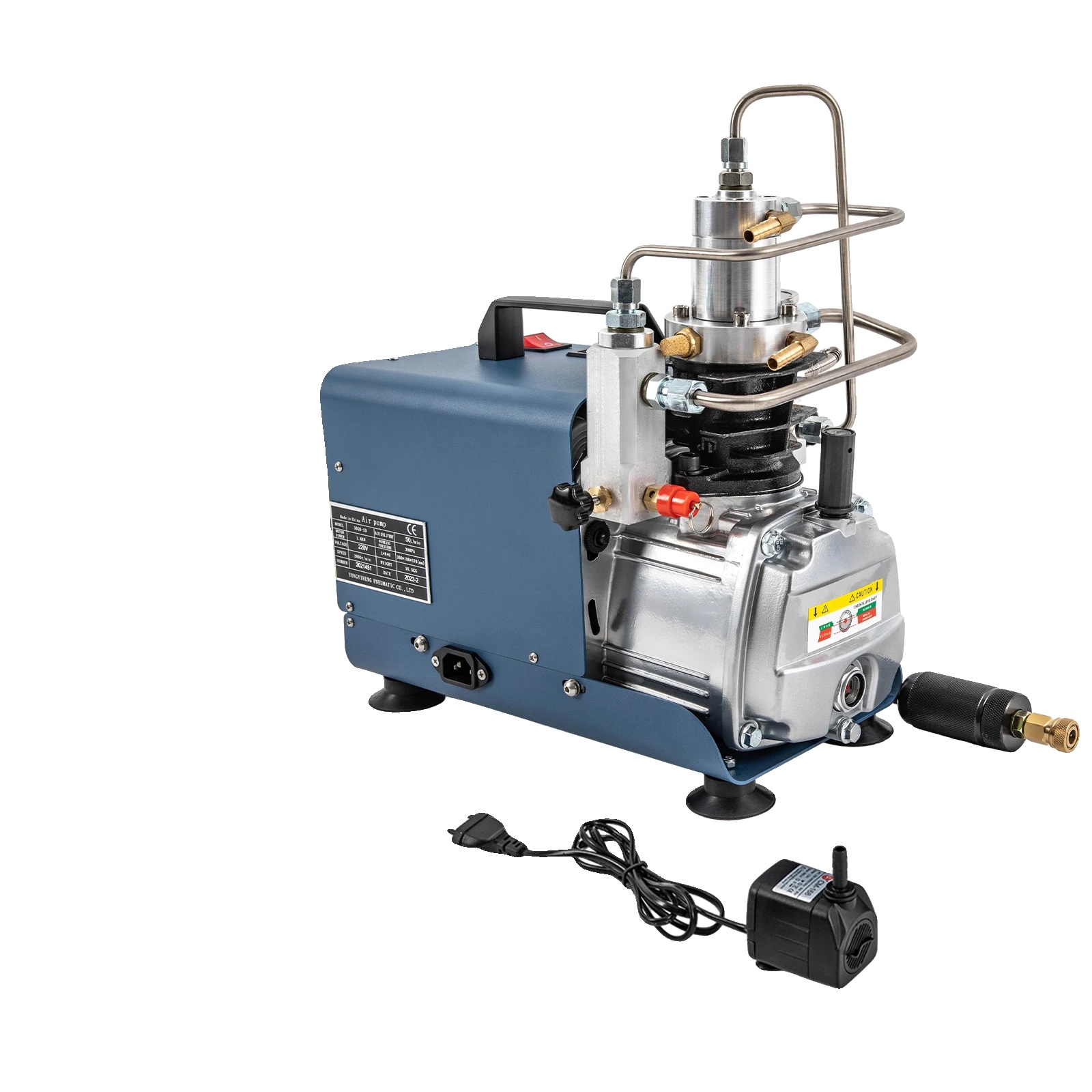 Hochdruckluftkompressor-pumpe, 1800w, 220v, 50hz, 0-30mpa, 2800 U/min