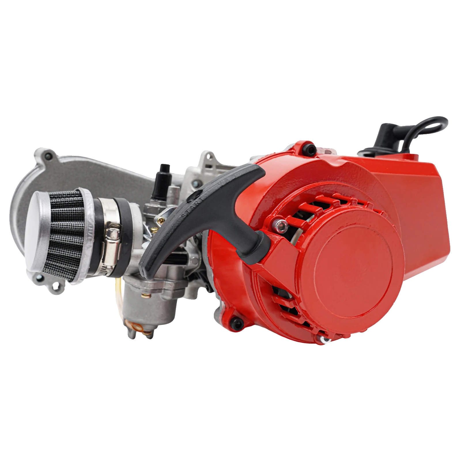 2-takt-gasmotor, Hochleistung, Vielseitige Kompatibilität, Rot