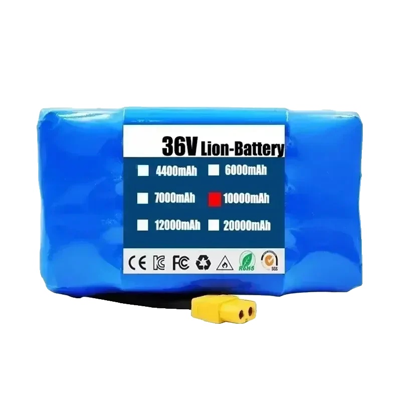 Wiederaufladbare Lithium-ionen-batterie, 36v, 4,4ah Kapazität, 10000mah