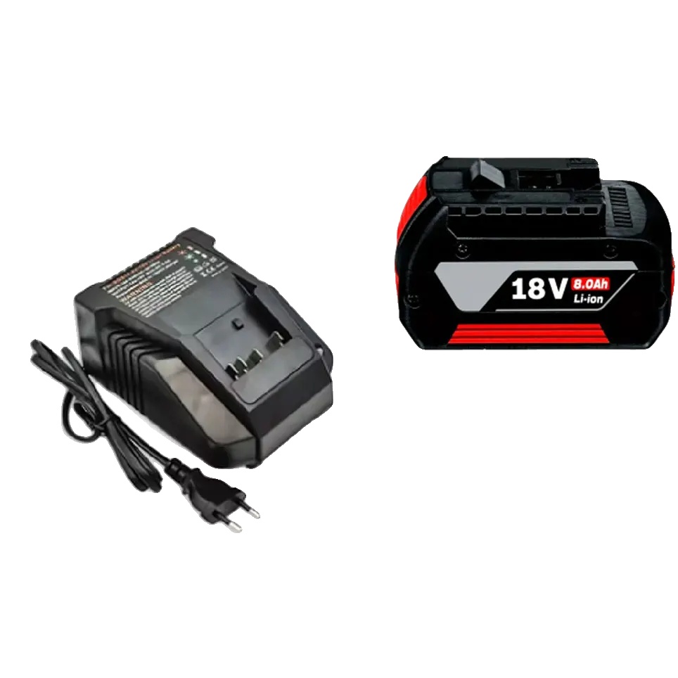 Wiederaufladbare Batterie, 18v, 8000mah Kapazität, 8.0ahx1-ladegerätx1