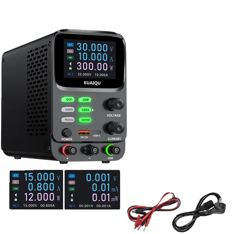 Stromversorgung, Hochpräzise Anzeige, Vielseitige Verwendung, 30v 10a, 220v Eu Stecker