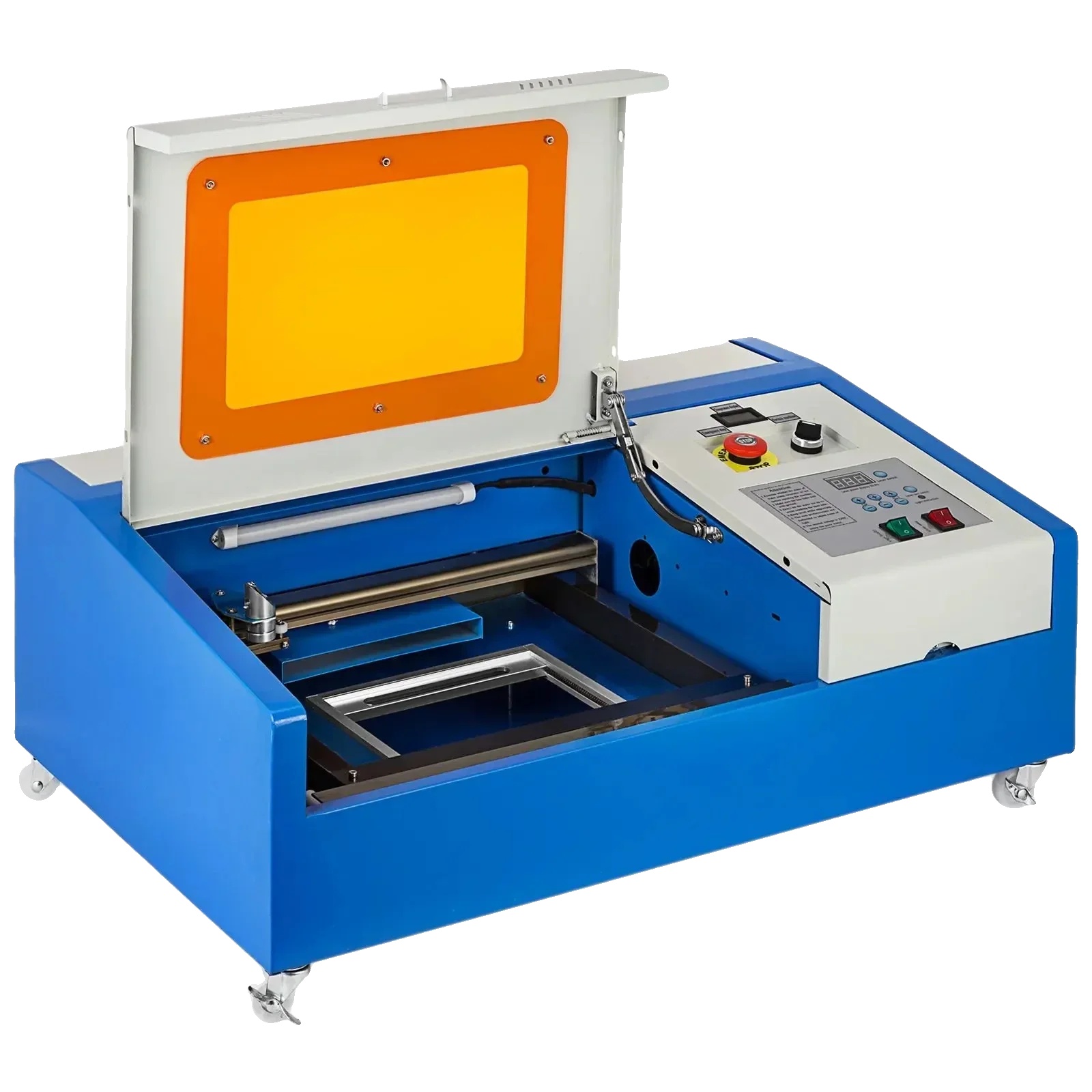 Lasergravierer, Hohe Präzision, Schnelle Leistung, 3020 40w Blau K40, 100v-240v Eu Stecker