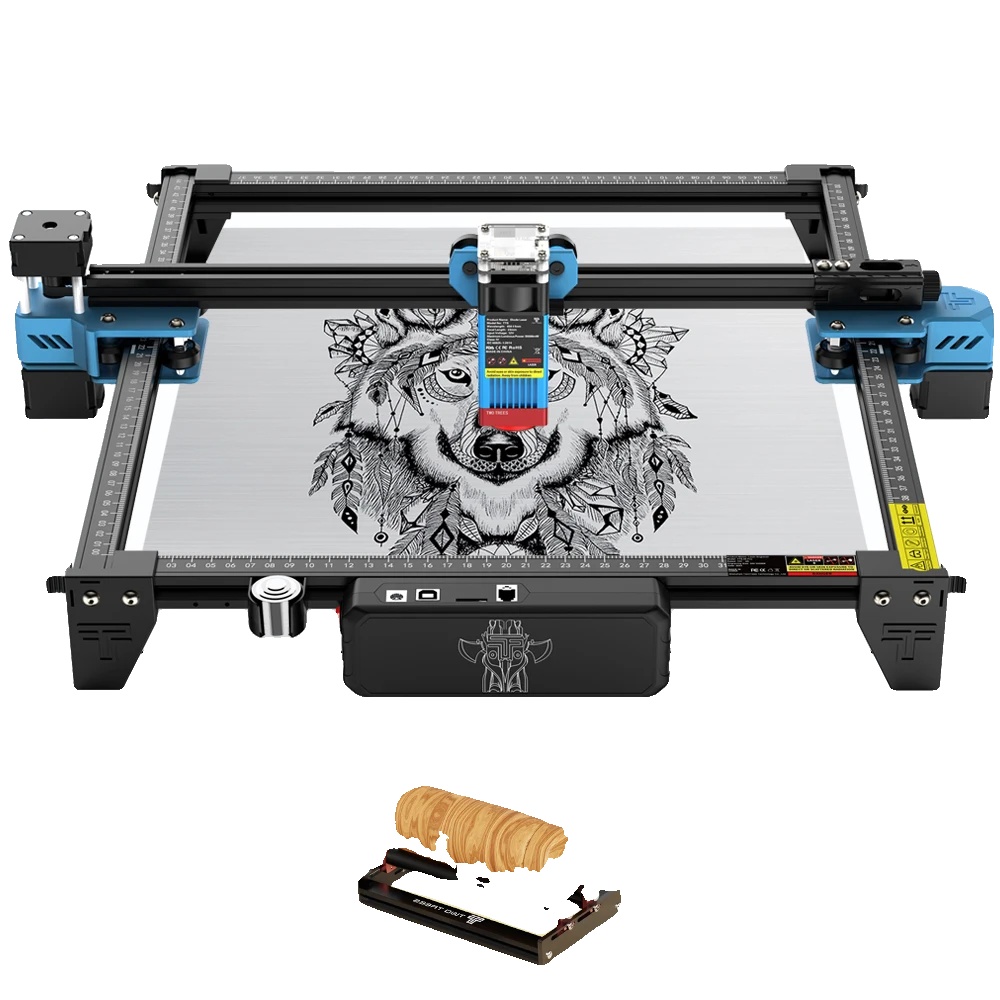 Lasergravurmaschine, Hohe Präzision, Vielseitige Materialkompatibilität, Paket 5, 40w-b, Eu-stecker-b