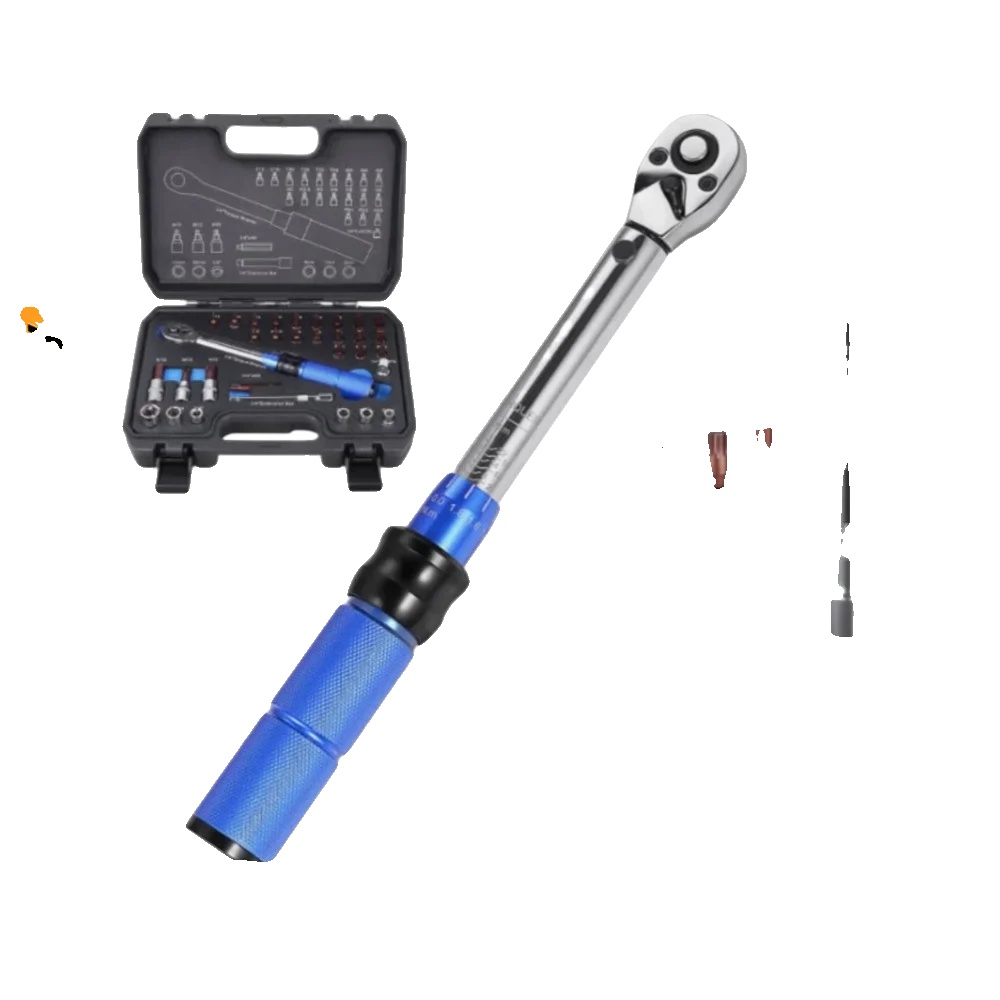 Drehmomentschlüssel, 1/4 Zoll Antrieb, Drehmomentbereich 5-25 Nm, 250mm Länge, Leichtes Design, Präzise Kalibrierung ±3%