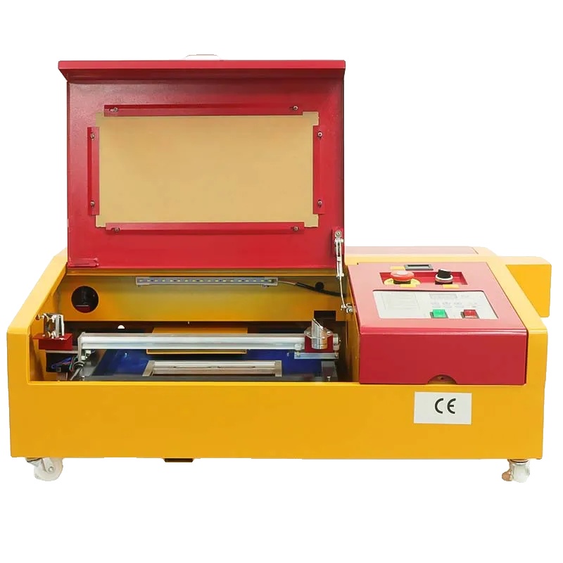 Lasergravur- Und Schneidemaschine, Hohe Präzision, Benutzerfreundlich, Gelb