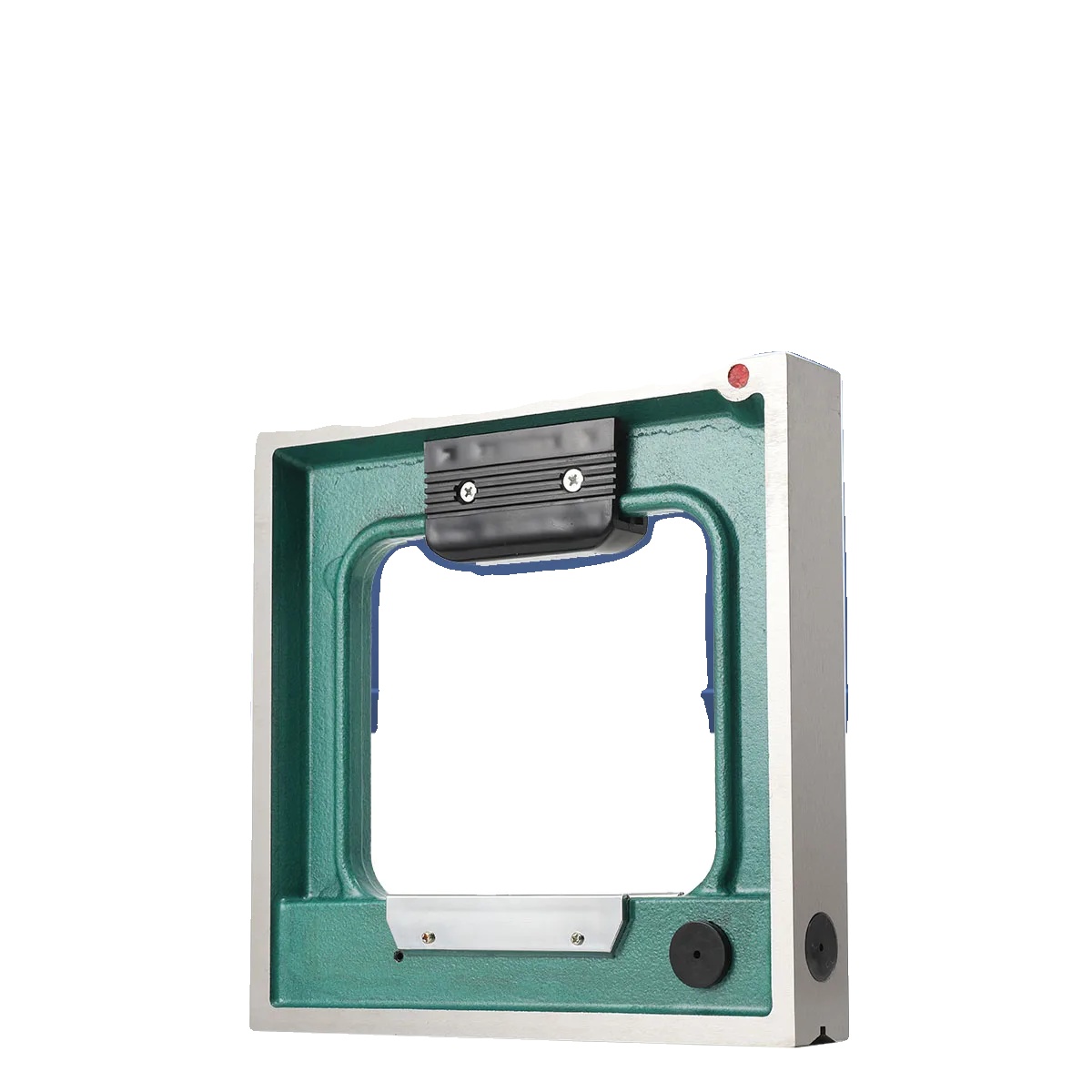 Präzisionsmessgerät, 0,02 Mm/m Genauigkeit, 250 Mm Modell, Gusseisenmaterial, Abmessungen 250 X 250 X 43 Mm, Nettogewicht 6,3 Kg