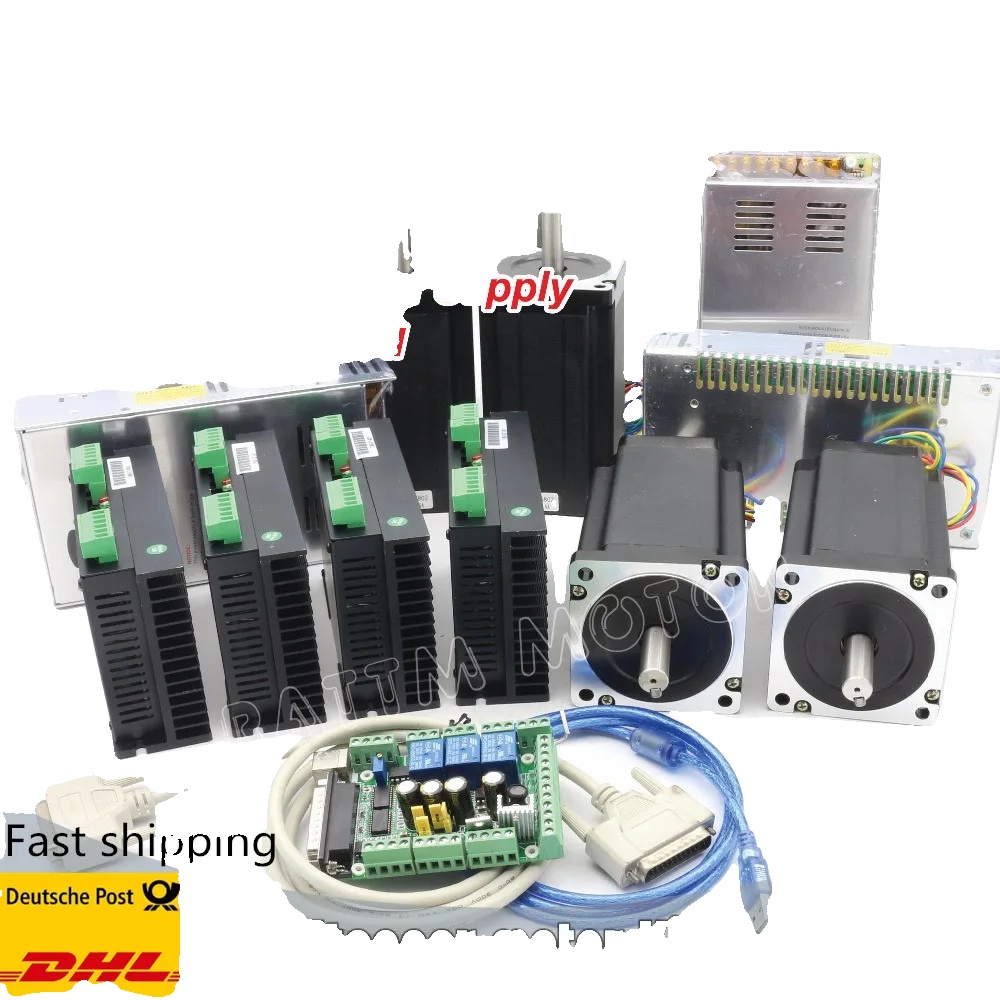 Schrittmotor, Cnc-controller-kit, Hochleistungsantrieb, 220v-240v Eu-stecker