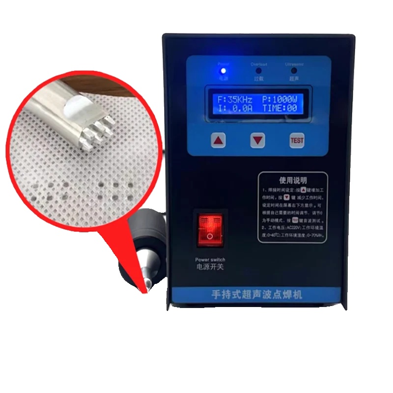 Ultraschall-schweißgerät, 1000w Leistung, Handheld-design, Nr.1 Kopf, 220v