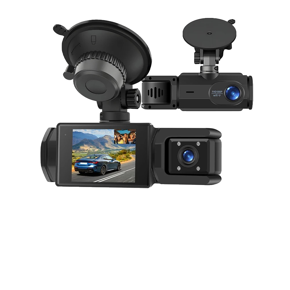 Dashcam, 1080p Auflösung, Nachtsichtfähigkeit, Mit 64g Karte