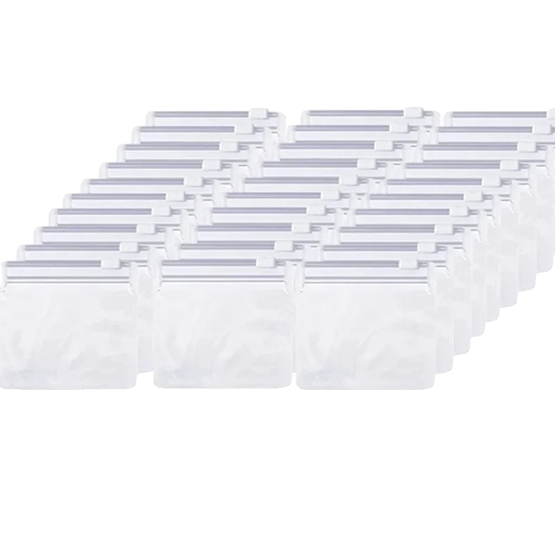 Aufbewahrungstasche, Wiederverwendbar, Umweltfreundlich, Transparent-30pcs