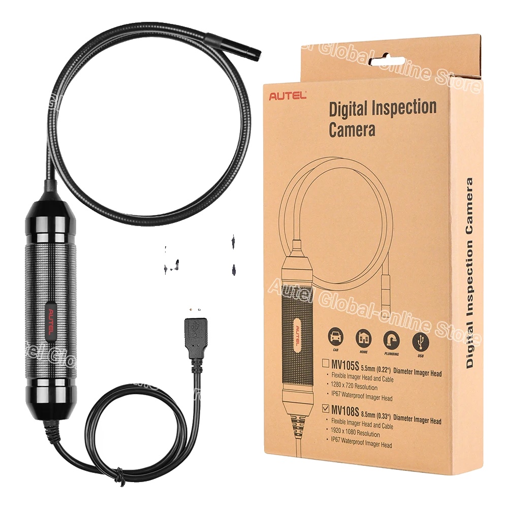 Inspektionskamera, Wasserdicht, Flexibles Kabel, Mv108s