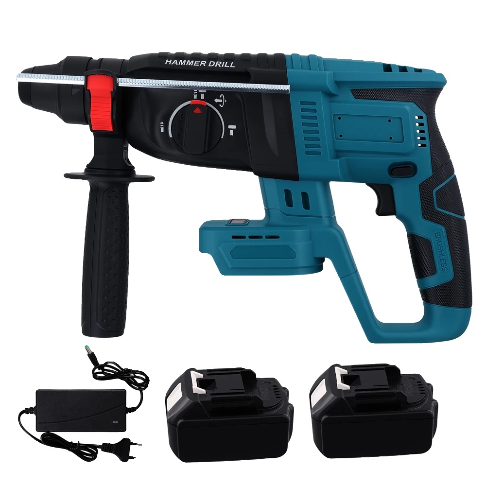 Elektrohammerbohrer, 4-in-1-funktionalität, Hohe Effizienz, 4 In 1 Bohrer