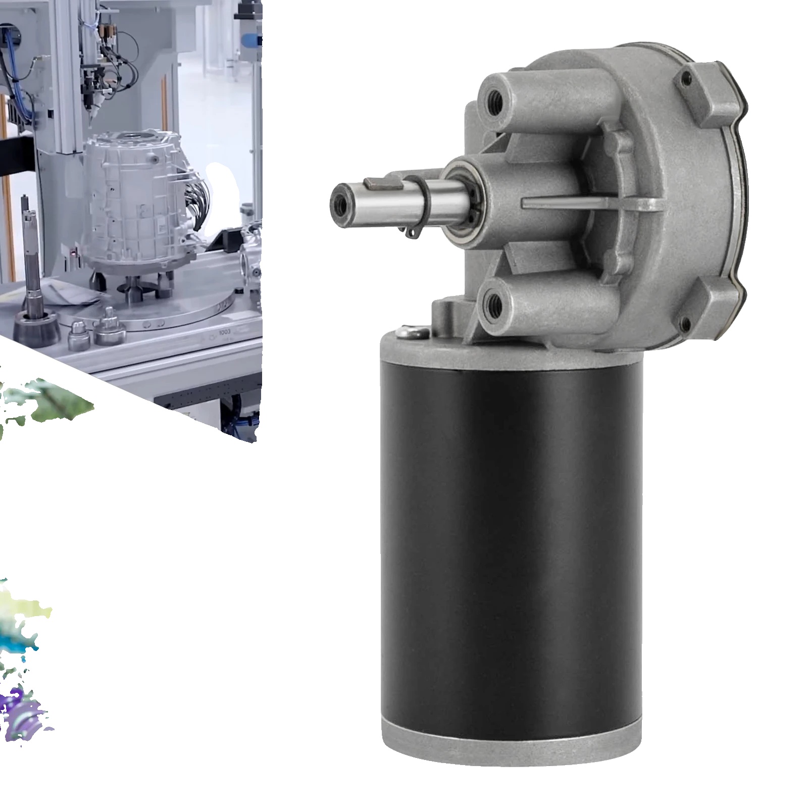 Getriebemotor, Hohe Drehmomentabgabe, Kompaktes Design, 24v, 0