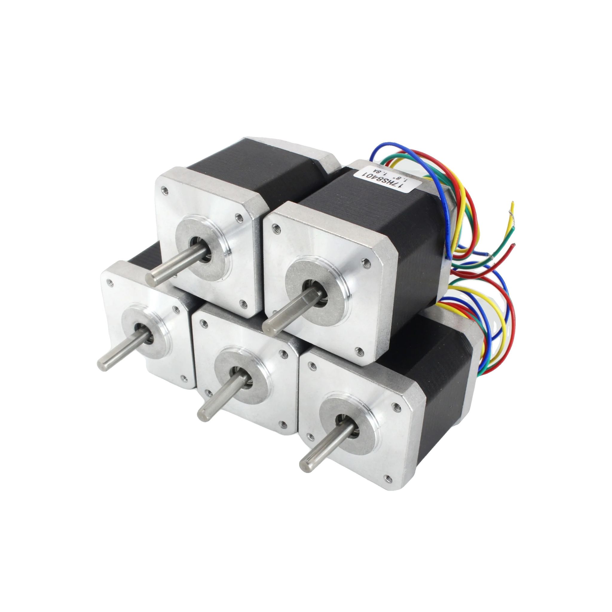 Schrittmotor, Hybrid, 42 X 42 X 48 Mm, Haltemoment 78 Oz-in, Strom 1,8 A, Schrittwinkel 1,8 Grad