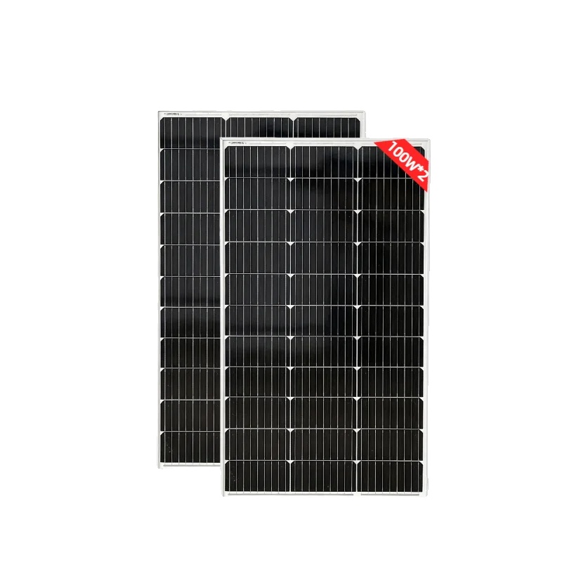 Solarpanel, Hohe Effizienz, Langlebiges Design, 100w2