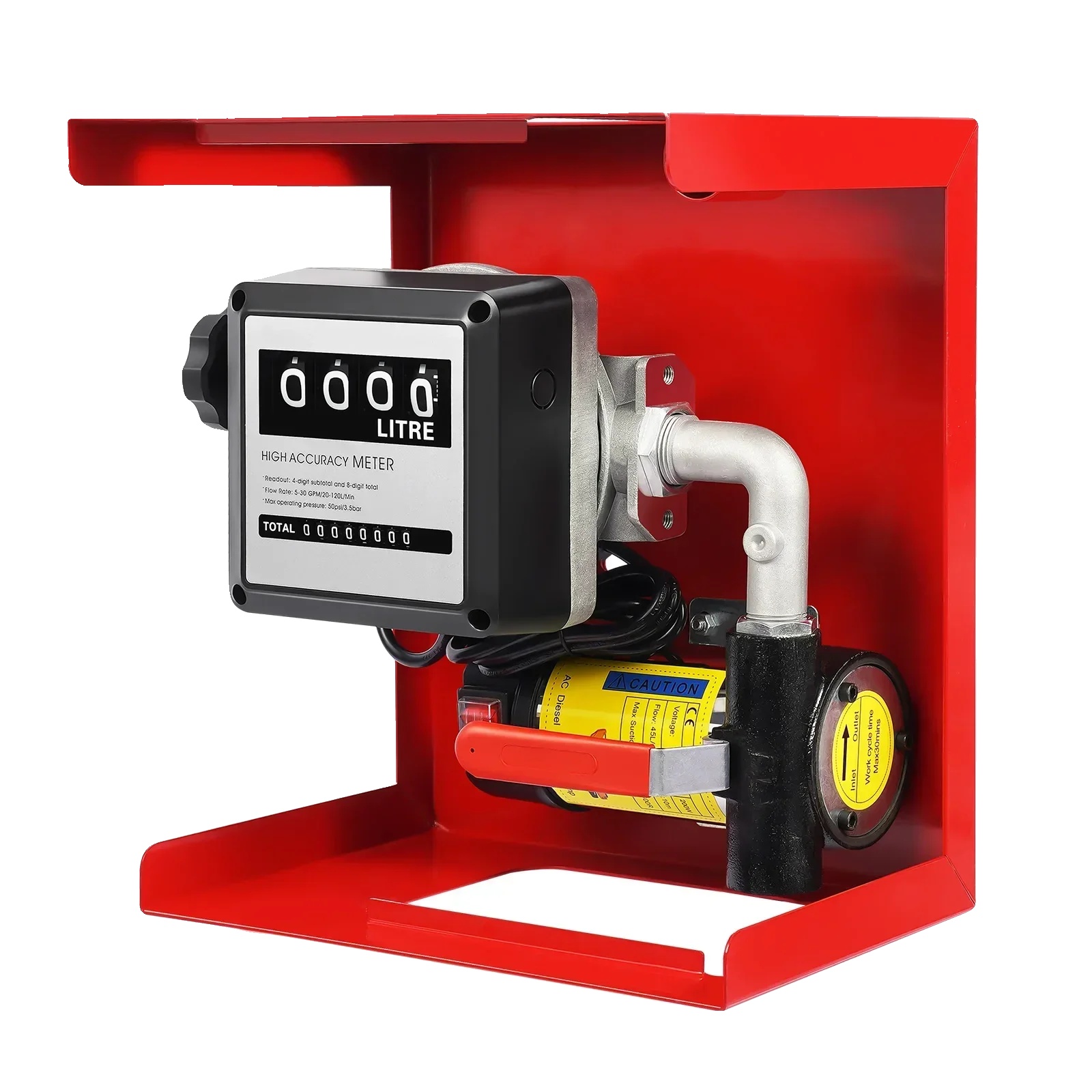 Selbstansaugende Pumpe, 50 L/min Durchflussrate, 200w Elektromotor, Eu, 230v