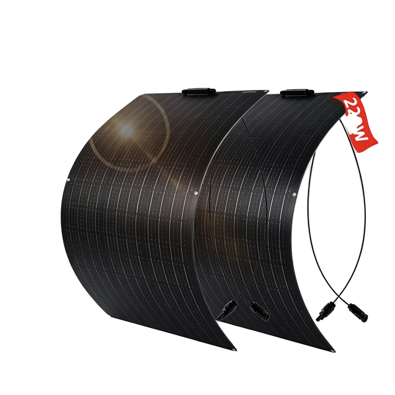 Solarpanel, Hohe Effizienz, Langlebige Konstruktion, 2 Stück 110w Panel