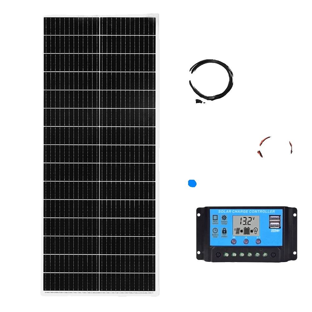 Solarpanel, 100w Ausgang, Monokristalline Technologie, 12v 100w Kit