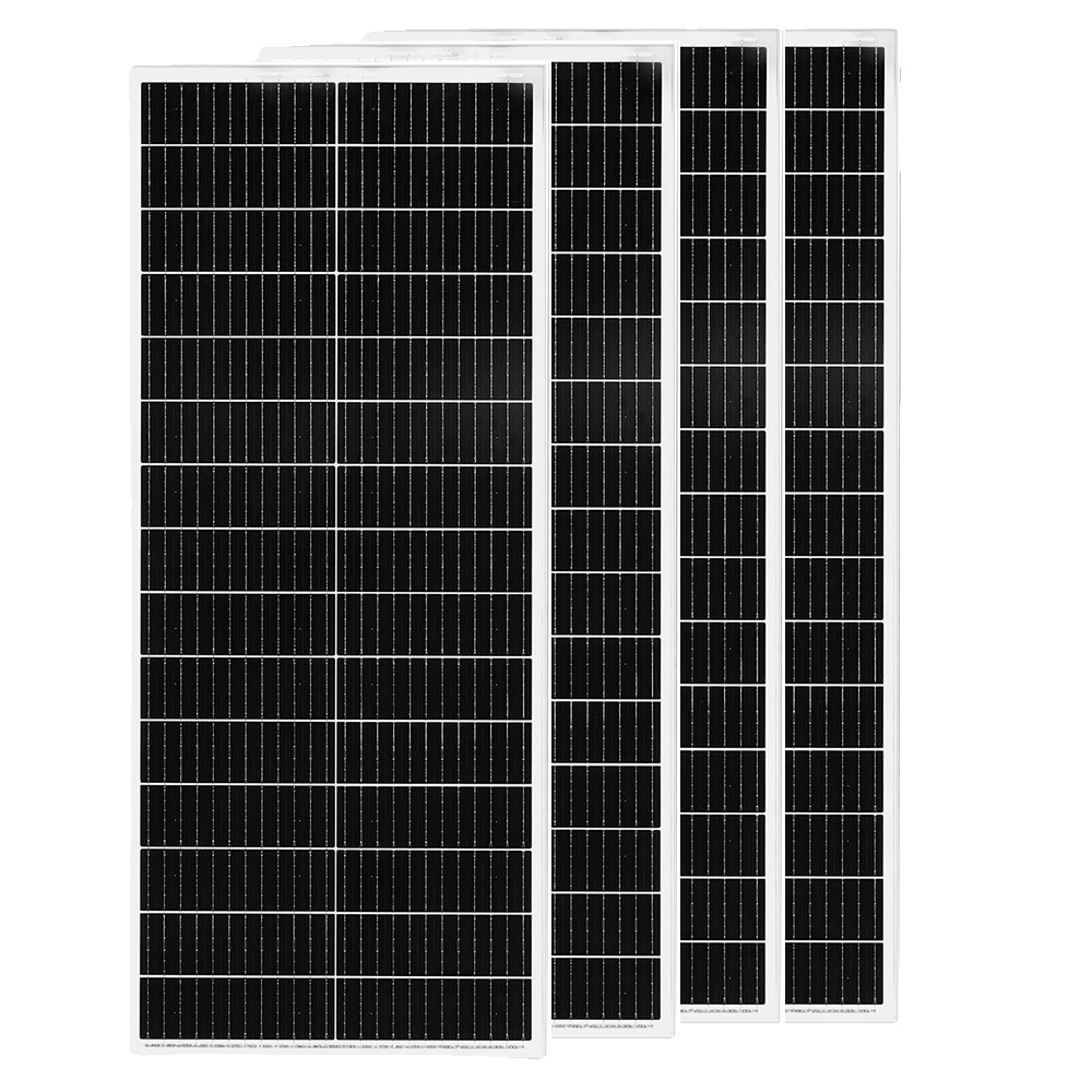 Solarpanel, 100w Ausgang, Monokristalline Technologie, 4 Stück 100w (400w)