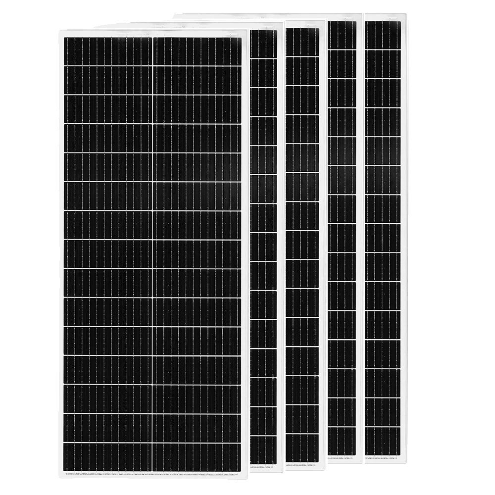 Solarpanel, 100w Ausgang, Monokristalline Technologie, 5 Stück 100w (500w)