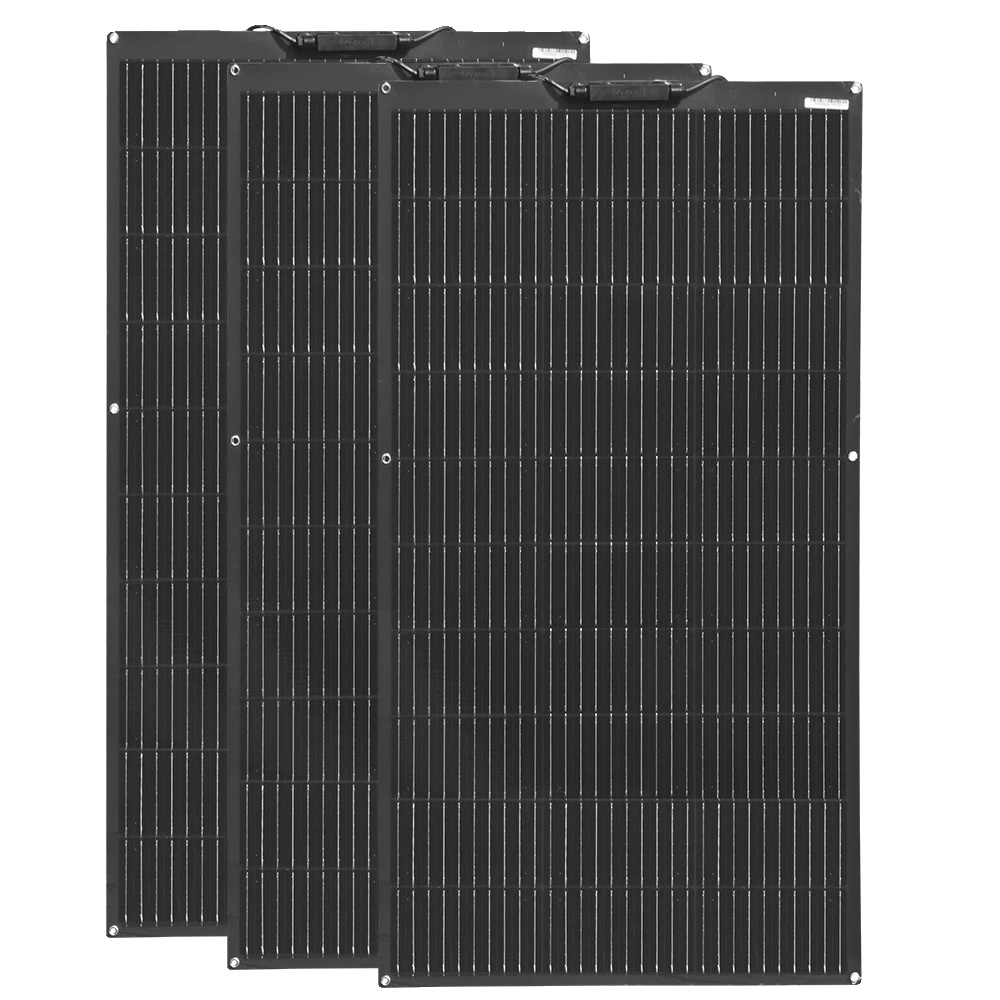 Solarpanel, Hohe Effizienz, Leichtes Design, 100w 3stück