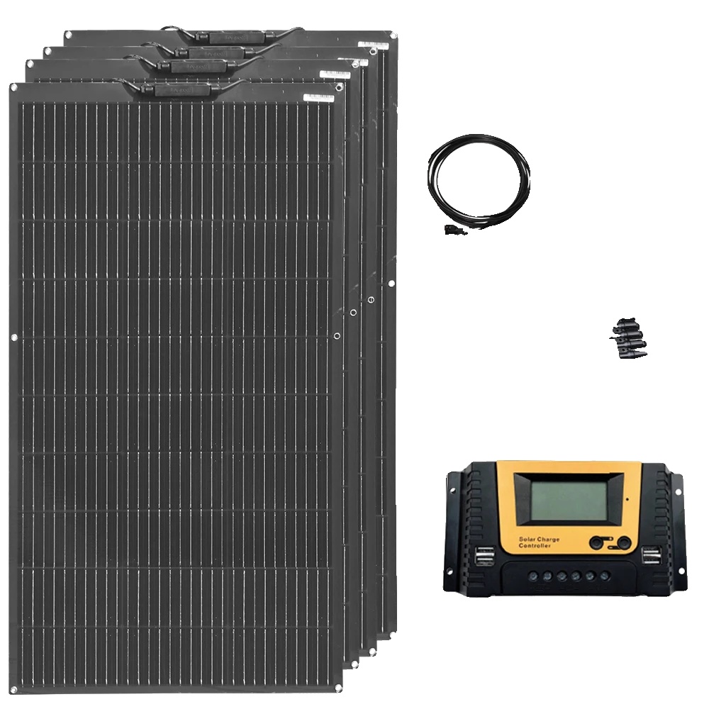 Solarpanel, Hohe Effizienz, Leichtes Design, 12v24v36v48v400w